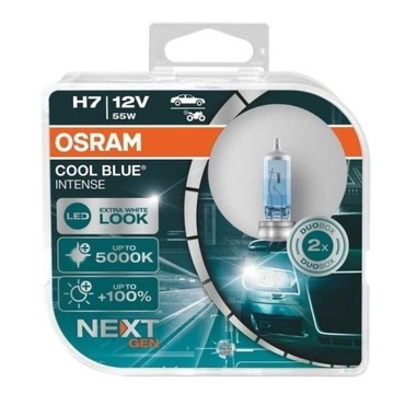 Żarówki OSRAM H7/12V 55W COOL BLUE