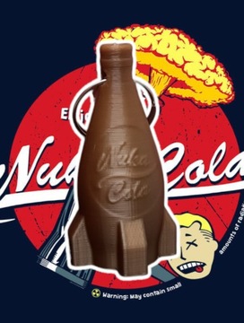 Brelok Nuka Cola, Fallout model 3d