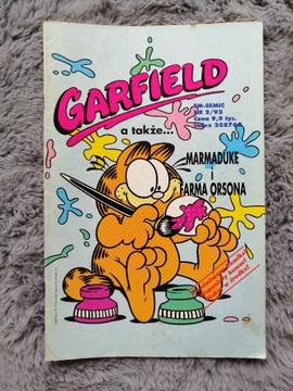 Komiks Garfield 2/1992 2/92 Tm-Semic