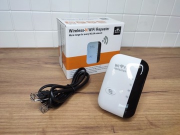 Wzmacniacz wifi 300mbps wps 2.4ghz