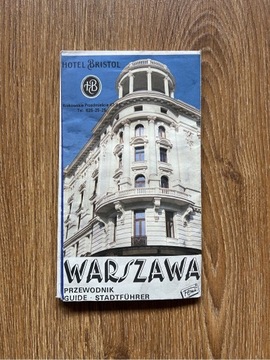 Mapa Warszawy przewodnik dedykowane Hotel Bristol
