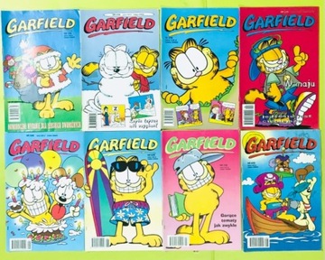 Garfield komiksy, tm-semic 10 numerów