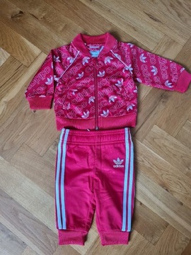 Dres Adidas czerwony rozm.62