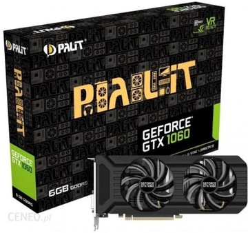 GEFORCE GTX 1060 DUAL GDDR5 6GB  192bit