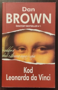 Kod Leonarda da Vinci Dan Brown książka bestseller