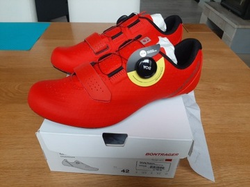 Bontrager Circuit Buty szosowe w kolorze czerwonym