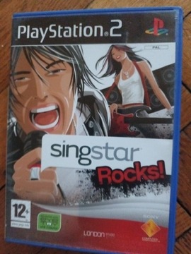 Singstar rocks Gra na konsolę PlayStation 2 ps2