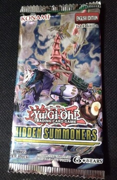 Yugioh tcg booster hidden summoners