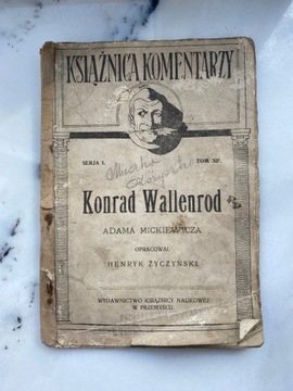 Książnica komentarzy ,,Konrad Wallenrod” Adama Mickiewicza.