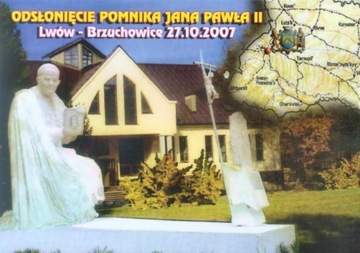 Jan Paweł II - Papież JP II - Lwów Brzuchowice
