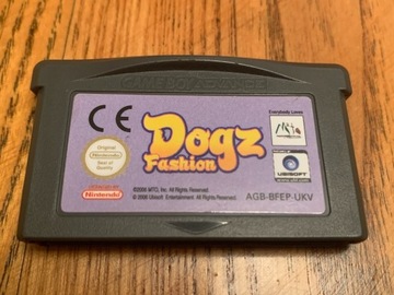 Dogz Fashion Game Boy Advance