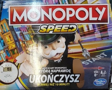 Gra Monopoly SPEED - nowa - wersja polska. 