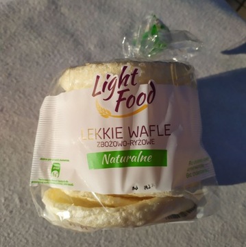 Wafle naturalne zbożowo-ryżowe