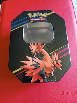 Pokemon Crown Zenith Tin Galarian Zapdos(pusta)