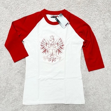 Damska koszulka Polska t-shirt z Orłem roz M roz L