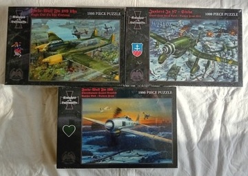 knights of the luftwaffe puzzle 1000 el nowe x 3