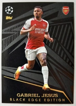 TOPPS CHAMPIONS LEAGUE 2024 BLACK EDGE JESUS 492