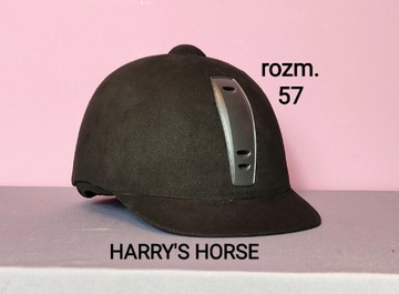Kask jeździecki HARRY'S HORSE - jak nowy - rozm 57