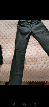 Bershka jeansy rurki