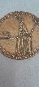 Medal braz Uniwersytet Jagiellonski 1964 