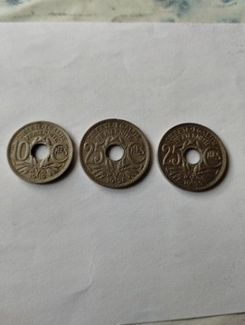 stare monety Francja 