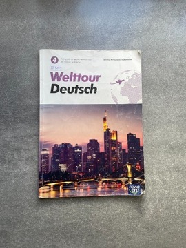Welttour Deutsch 4 podrecznik,niemiecki, liceum