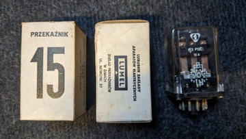 Przekaźnik LUMEL R15 3PDT 10A - cewka 12V AC