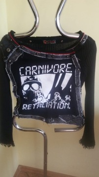 Carnivore Retaliation sweter asymetryczny TM