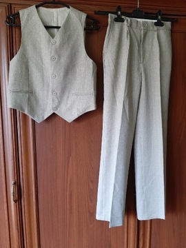 Eleganckie spodnie z kamizelka 146