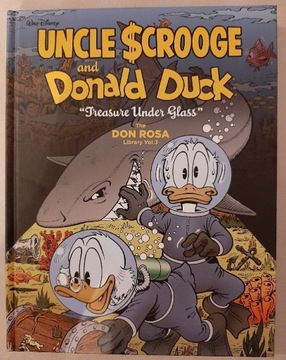 Uncle Scrooge and Donald Duck Treasure Under Glass