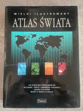 Książka ATLAS ŚWIATA - geograficzny, mapy
