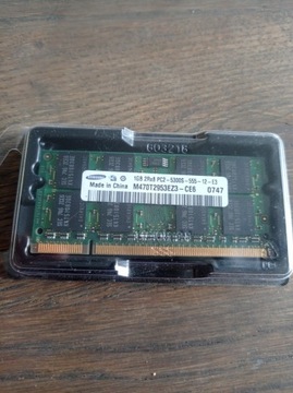 Pamięć RAM SAMSUNG DDR2 SODIMM 1GB (1x1GB 667MHz)