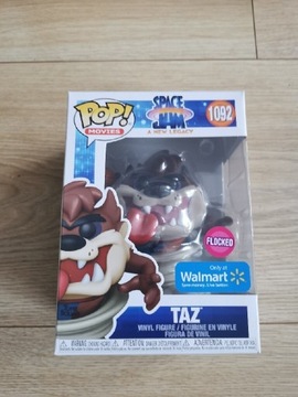 TAZ Flocked Space Jam 2 Figurka  Funko Pop