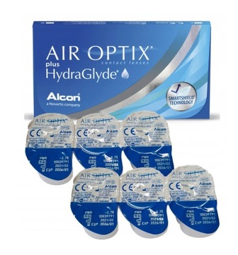AIR OPTIX PlusHydraGlyde 10 szt  -0,5 BC8,6mm