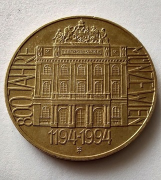 AUSTRIA 20 Schilling 1994 okołoMENNICZA 