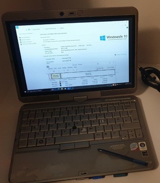 HP 2710p Tablet Rysik (Note8) 12,1" 4GB RAM 128SSD