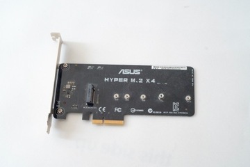 Asus Hyper M.2 x4 adapter PCIE