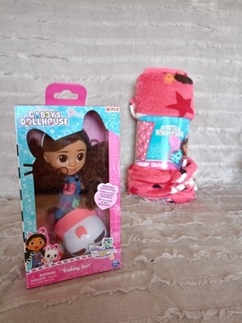 Zestaw produktów koci domek Gabi gabby's dollhouse koc lalka kocyk 