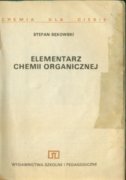 ELEMENTARZ CHEMII ORGANICZNEJ - ST. SĘKOWSKI