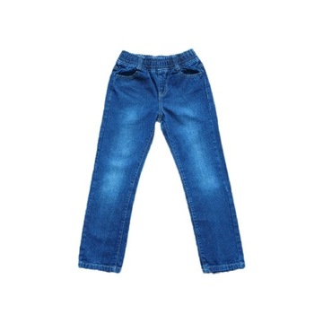 Jeansowe granatowe spodnie 8