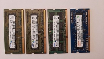 RAM 2GB Laptopowy SODIMM 4szt 