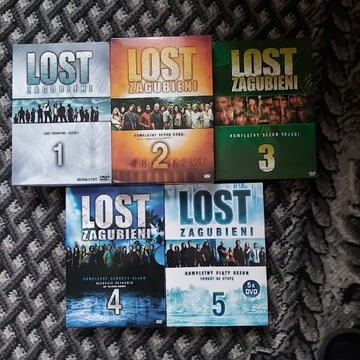 Lost-Zagubieni sezon 1-5 dvd