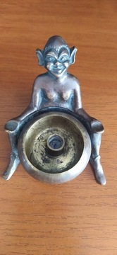 Figurka mosiężna Brass Pixie Inkwell