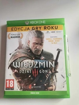 Gra Wiedźmin 3 CD Projekt Xbox One Płyta PL