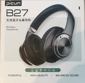 Słuchawki bezprzewodowe Picun B27 