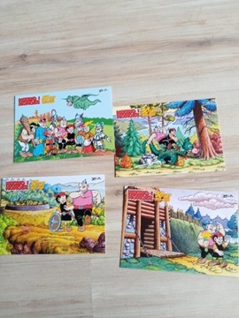 Zestaw pocztówek Kajko i Kokosz 50 lat 1972-2022 