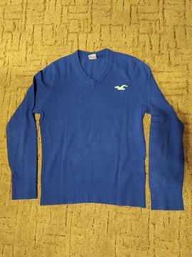 Hollister sweter granatowy