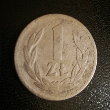 Moneta PRL, 1 zł, 1957 r.