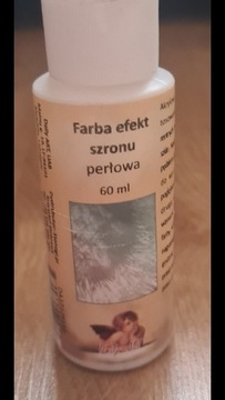 Farba perłowa efekt szronu przydasie półprodukty 