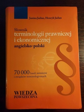 Słownik terminologii prawniczej i ekonomicznej 